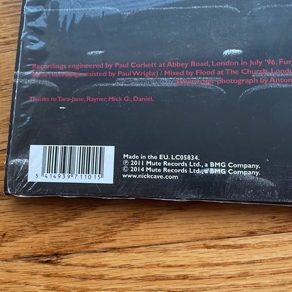 Nick Cave & The Bad Seeds LP “the boatman’s call” vinyl record - Picture 4 of 10